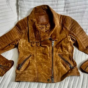 Blank NYC Tan Suede Jacket